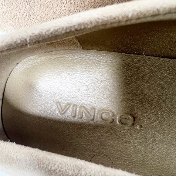 NEW without box Vince Cesta Square Toes Ballet Flat in Dune Size 7 - Picture 4 of 7